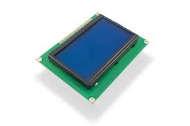 Grafischer LCD-Display 128×64 blaues Hintergrundlicht – Techfun.sk – Naj Arduino shop